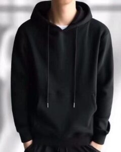 black hoodies